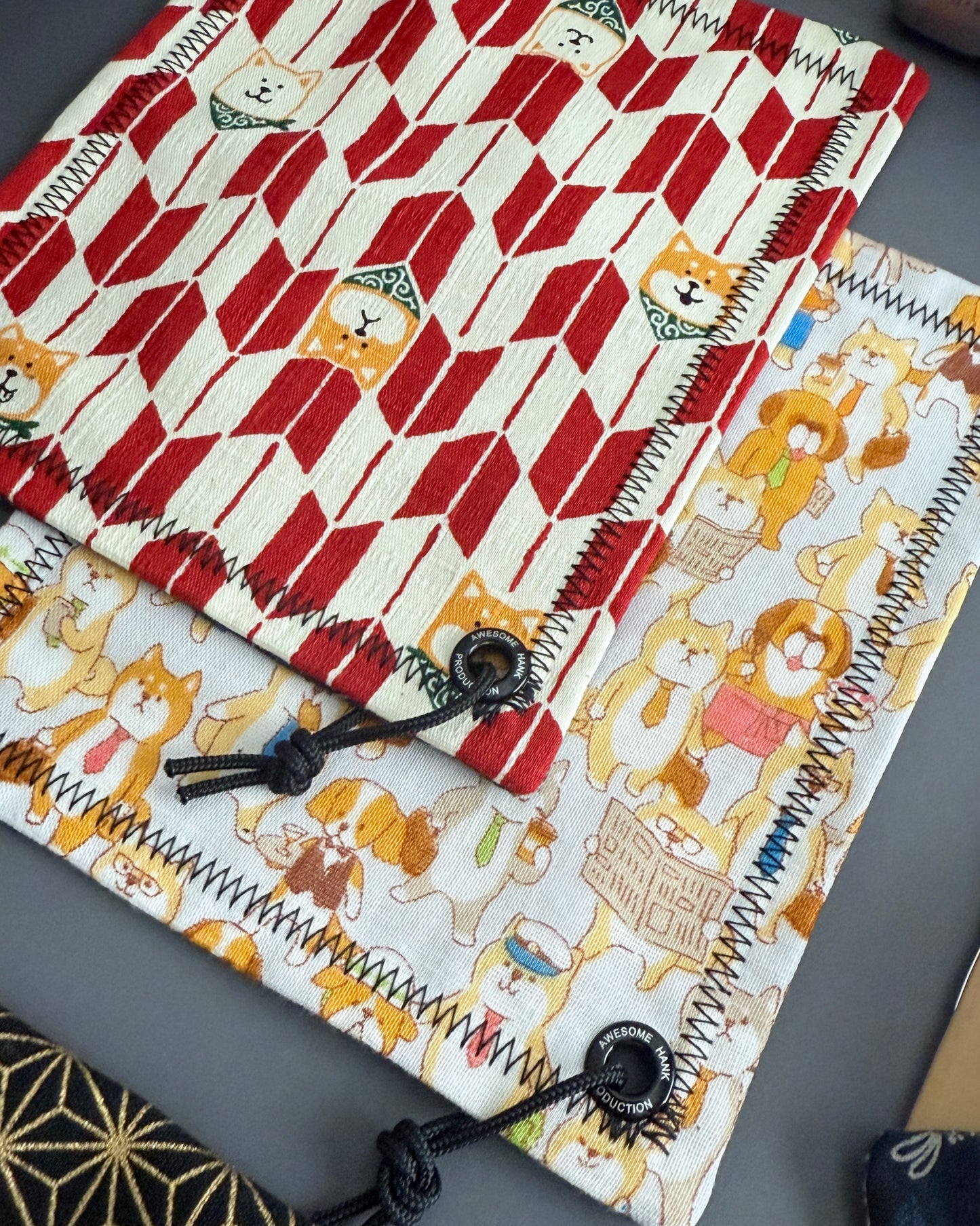 SHIBA INU CHEVRONS HANDKERCHIEF (AHP)
