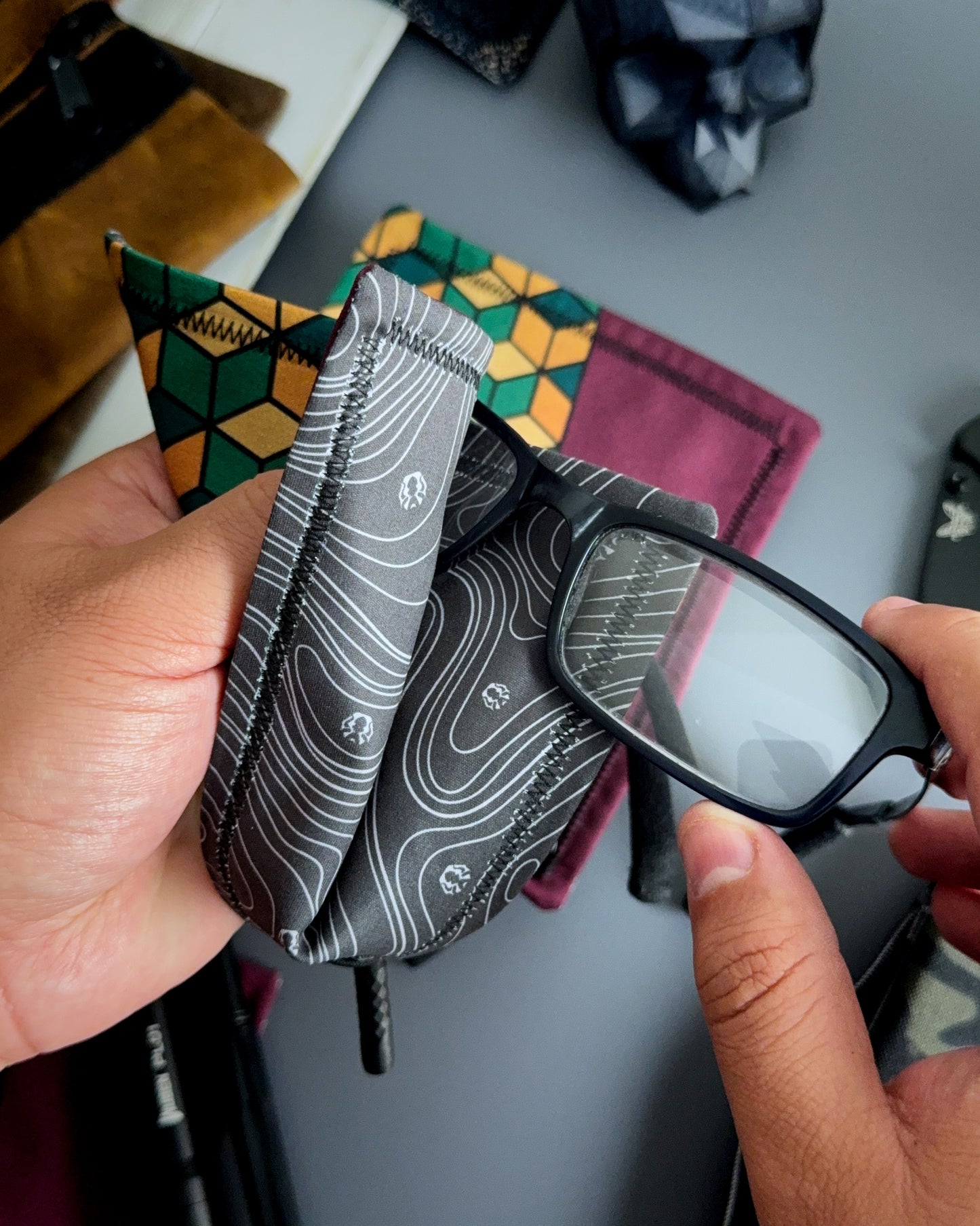 TURTLE SHELL HANDKERCHIEF (MINI) - EDC HANK