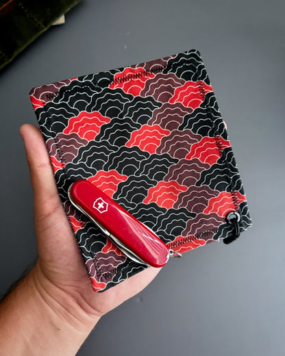 CRIMSON FANS HANDKERCHIEF (MINI) - EDC HANK