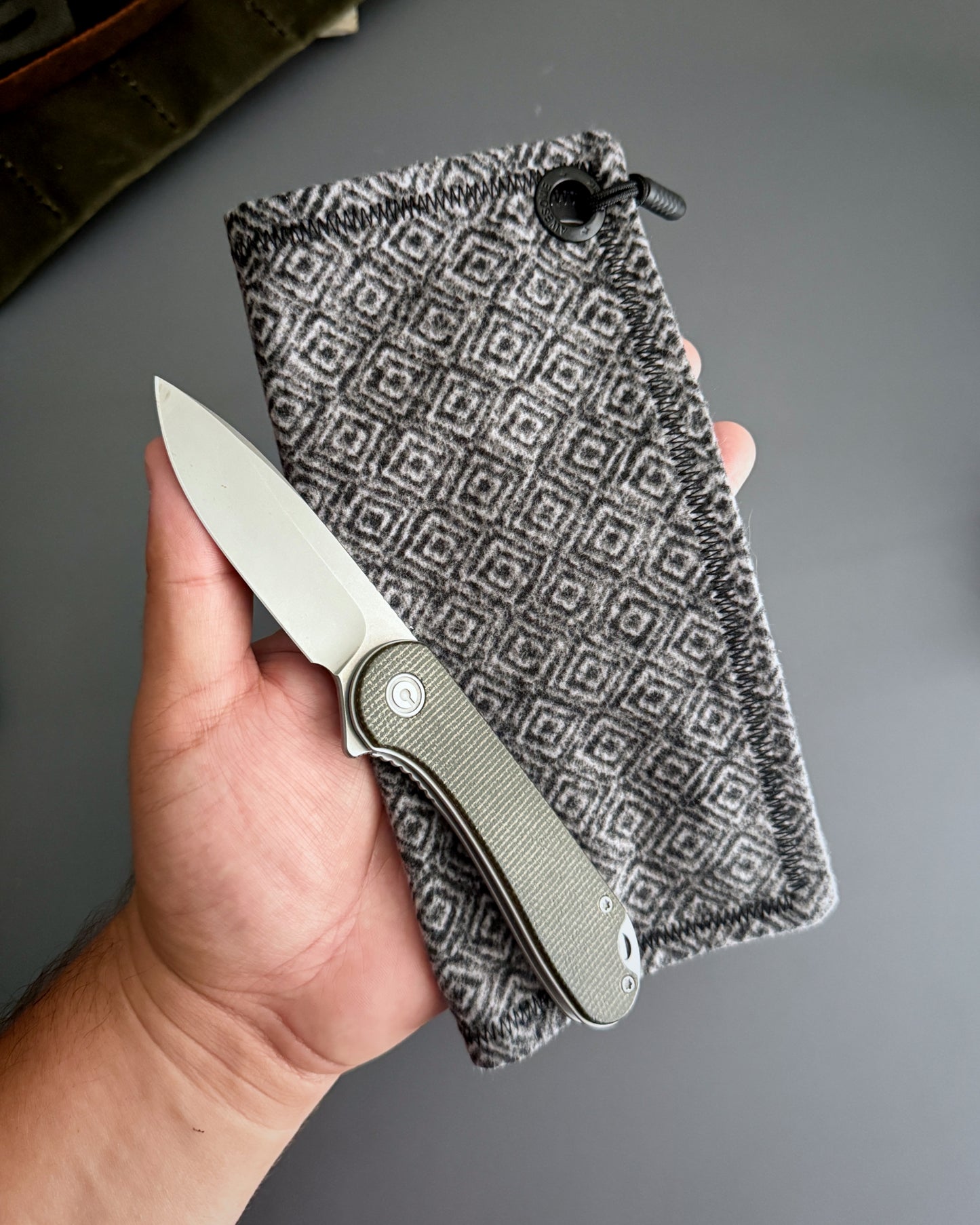 HAZE DIAMONDS FLANNEL HANDKERCHIEF (XL) - EDC HANK