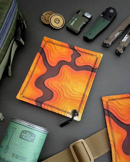 AMBER ABYSS HANDKERCHIEF (MINI) - EDC HANK