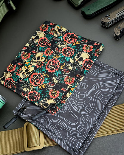 PANTHERA TATTOO HANDKERCHIEF (MINI) - EDC HANK