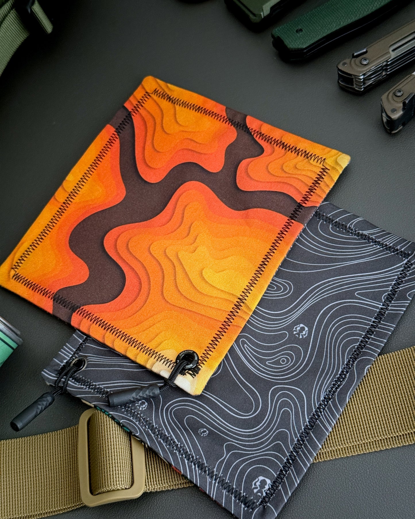 AMBER ABYSS HANDKERCHIEF (MINI) - EDC HANK