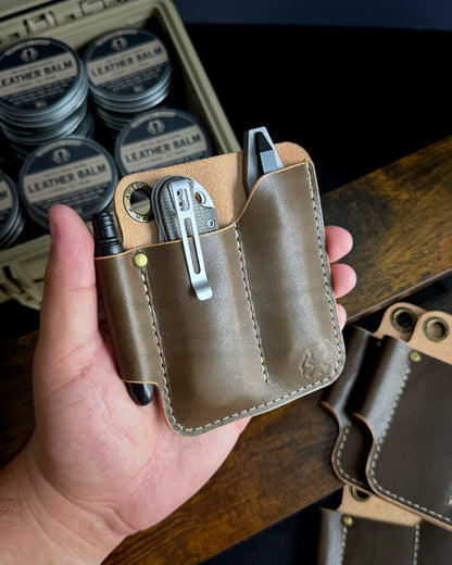 KRAKEN LEATHER CADDY (CACTUS)