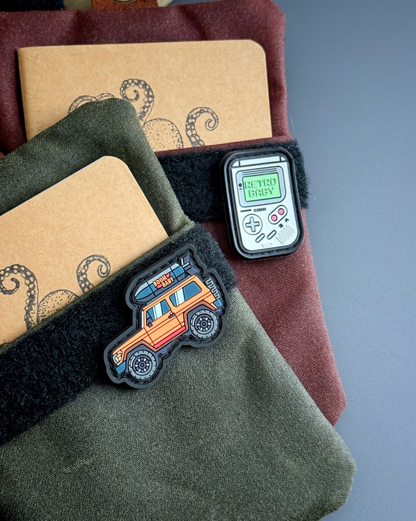 RIVER WAXED CANVAS CADDY ORGANIZER - LARGE W/ CRAFT NOTEBOOK (MULTIPLE COLORS)