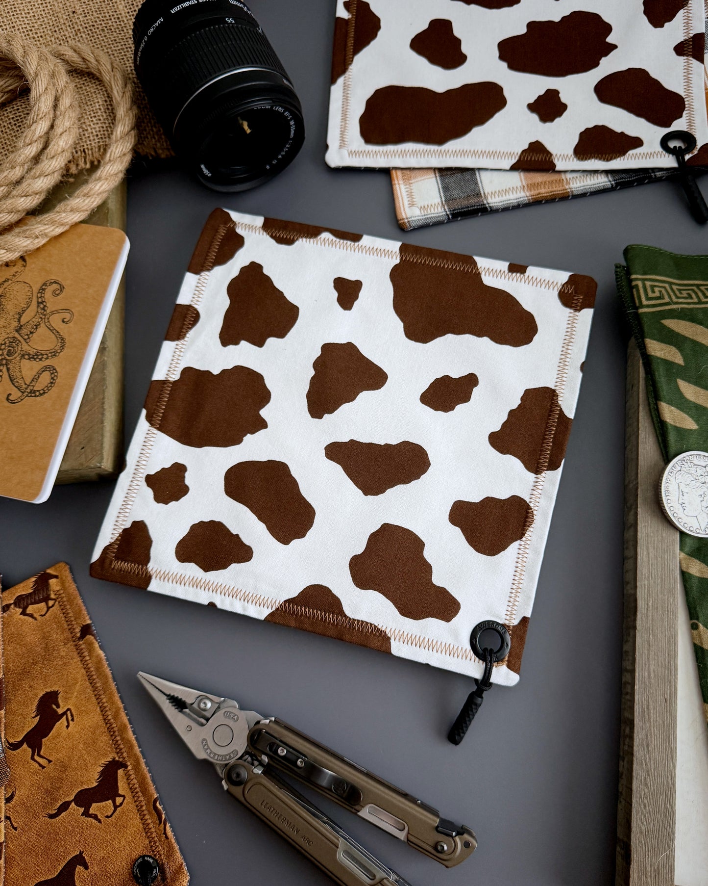 LONGHORN HANDKERCHIEF (XL) - EDC HANK