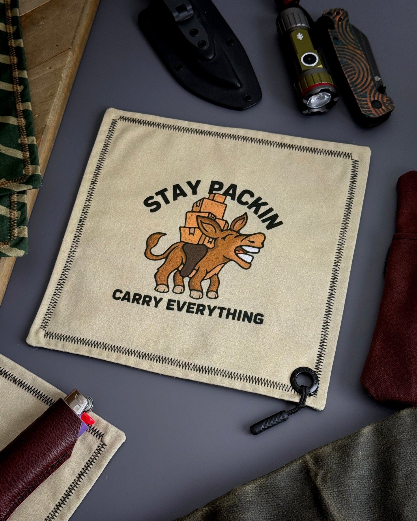 STAY PACKIN HANDKERCHIEF (XL) - EDC HANK