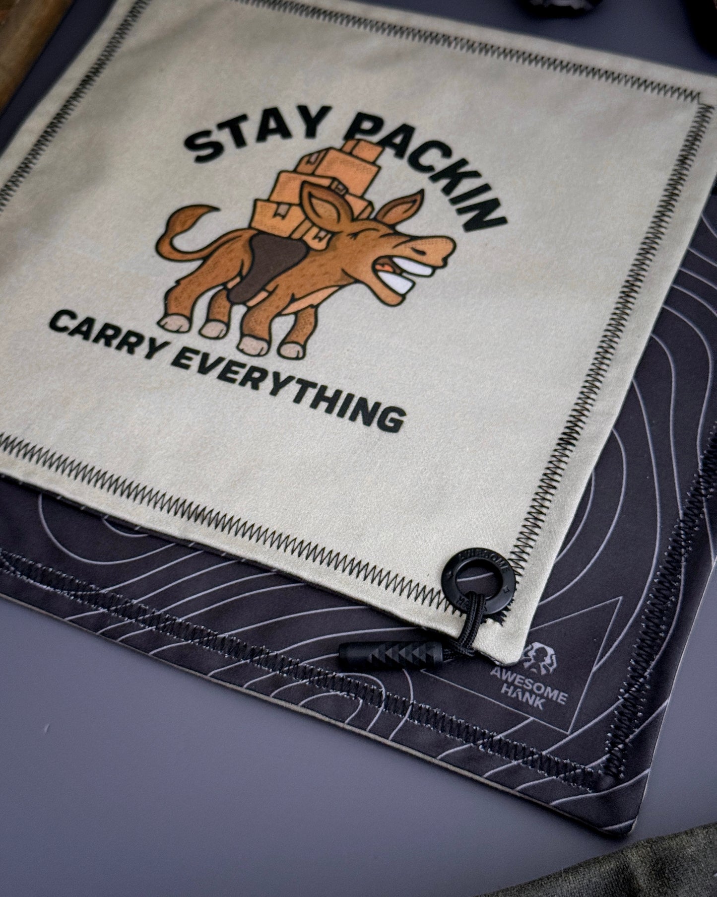 STAY PACKIN HANDKERCHIEF (XL) - EDC HANK