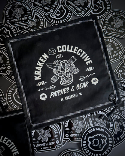 INKY KRAKEN COLLECTIVE HANDKERCHIEF (XL) - EDC HANK