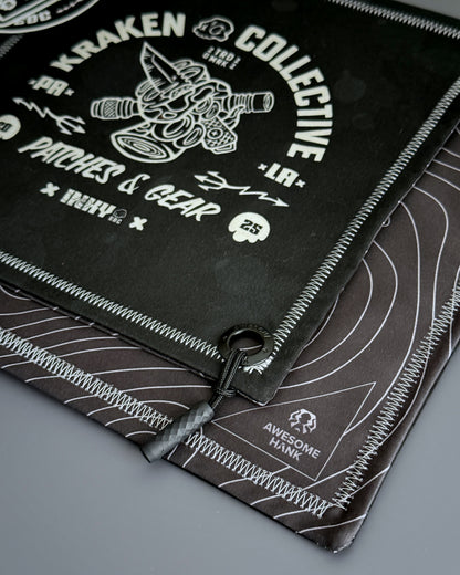 INKY KRAKEN COLLECTIVE HANDKERCHIEF (XL) - EDC HANK