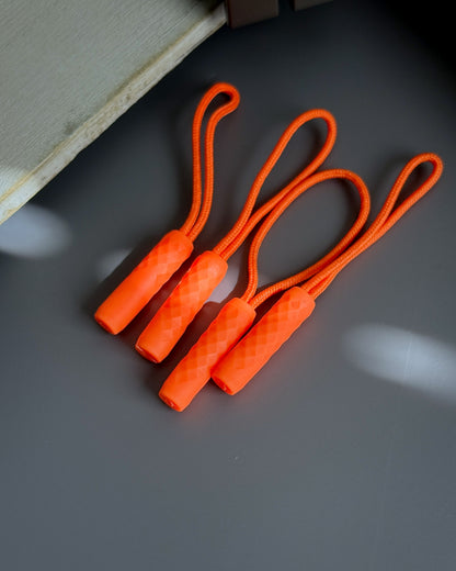 DIAMOND ZIPPER NUNCHUCK 4-PACK (ORANGE)