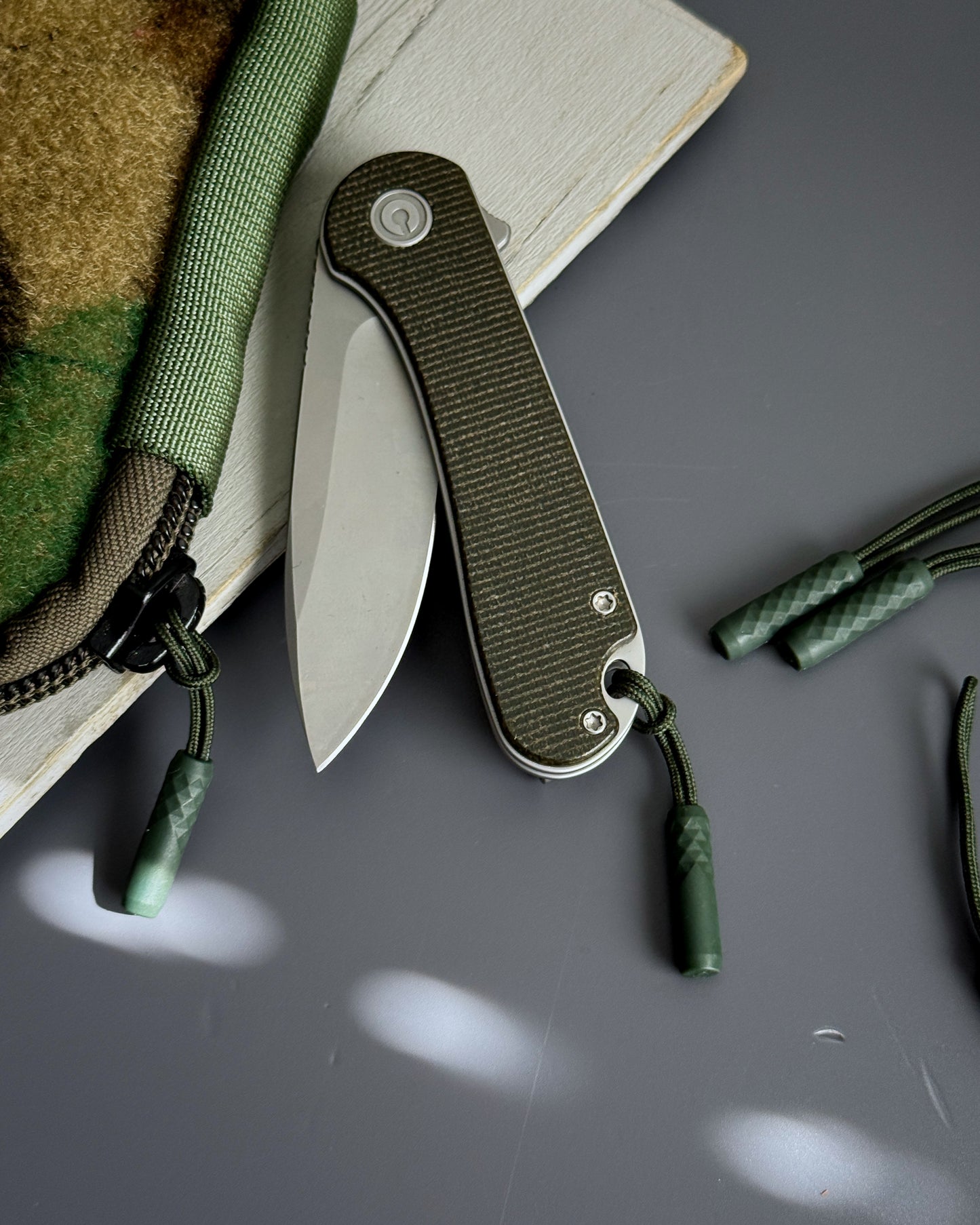 DIAMOND ZIPPER NUNCHUCK 4-PACK (OLIVE)