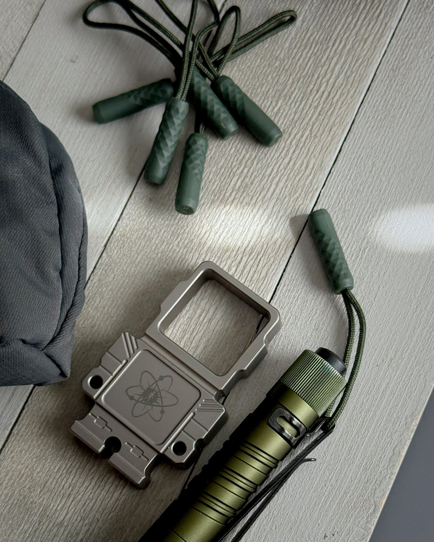 DIAMOND ZIPPER NUNCHUCK 4-PACK (OLIVE)