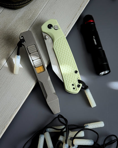 DIAMOND ZIPPER NUNCHUCK 4-PACK (GITD)