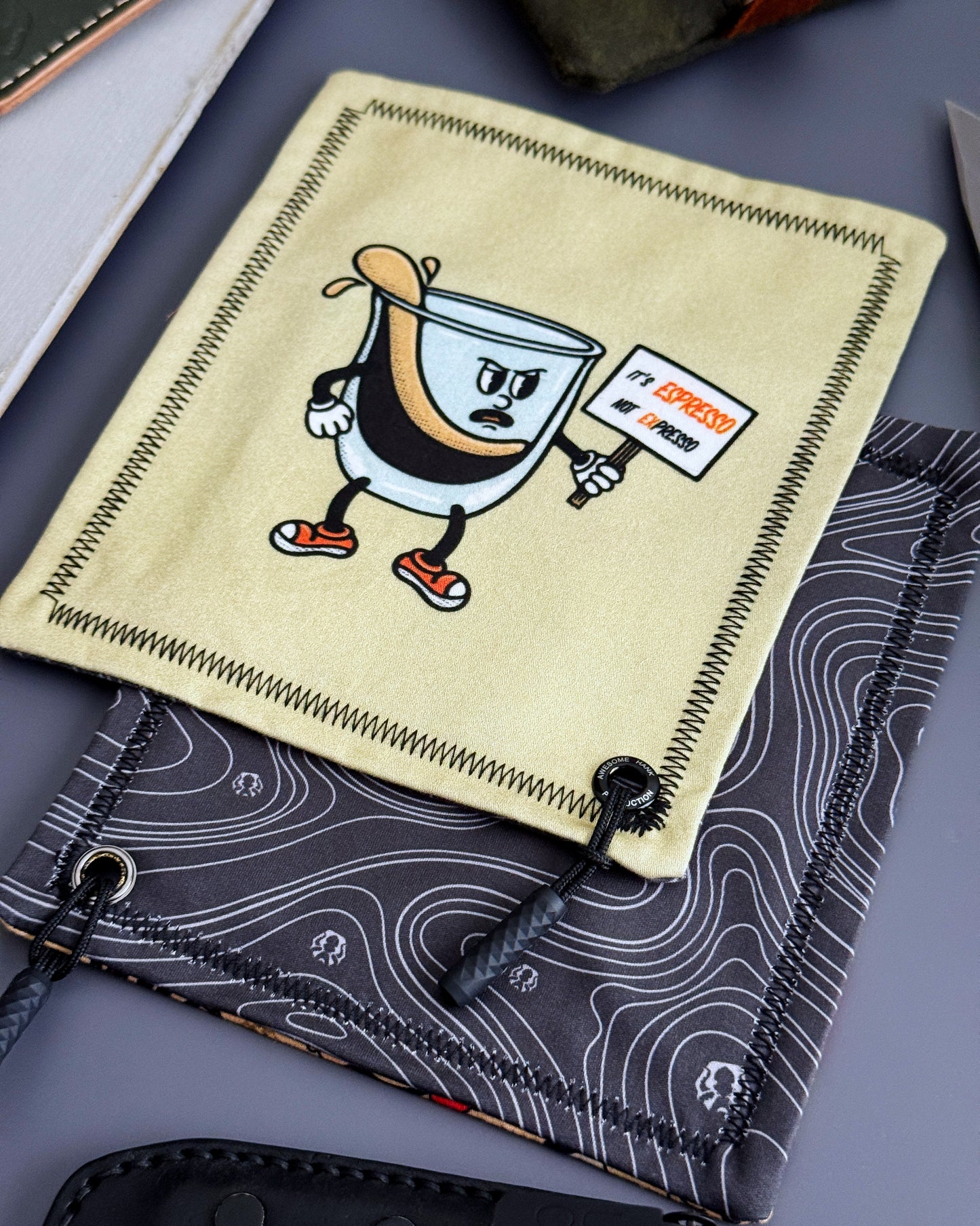 ESPRESSO HANDKERCHIEF (MINI) - EDC HANK