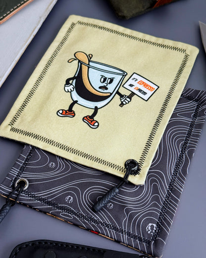 ESPRESSO HANDKERCHIEF (MINI) - EDC HANK