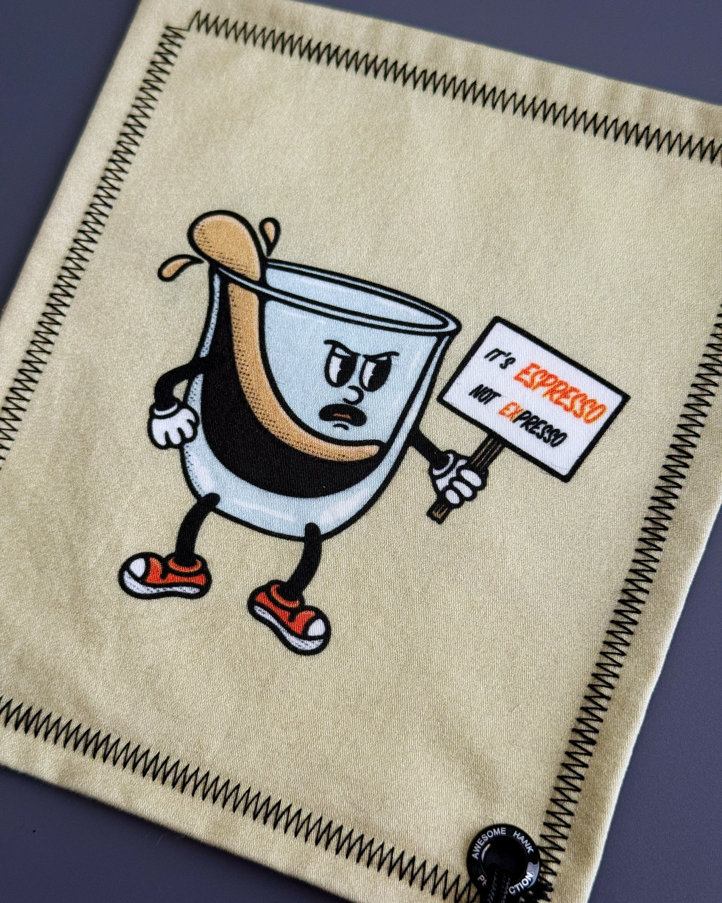 ESPRESSO HANDKERCHIEF (MINI) - EDC HANK