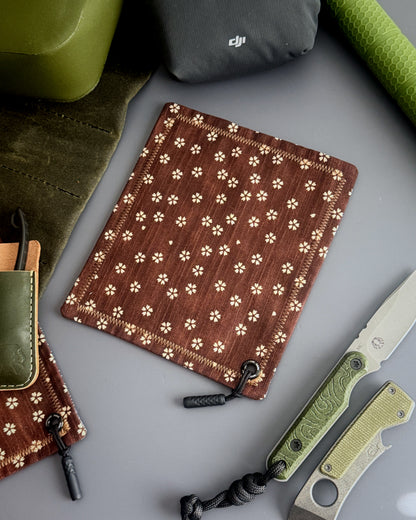 PANSY FLOWERS HANDKERCHIEF (MINI) - EDC HANK