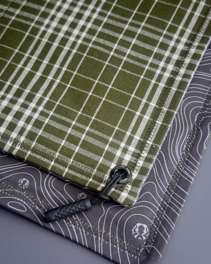 MOSSY PLAID HANDKERCHIEF (MINI) - EDC HANK