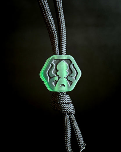 EMERALD KEXAGON BEAD
