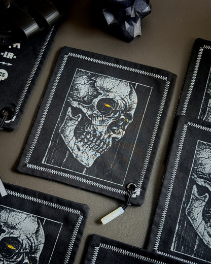 GRIM SKULL HANDKERCHIEF (MINI) - EDC HANK