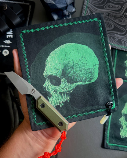 ACID SKULL HANDKERCHIEF (MINI) - EDC HANK
