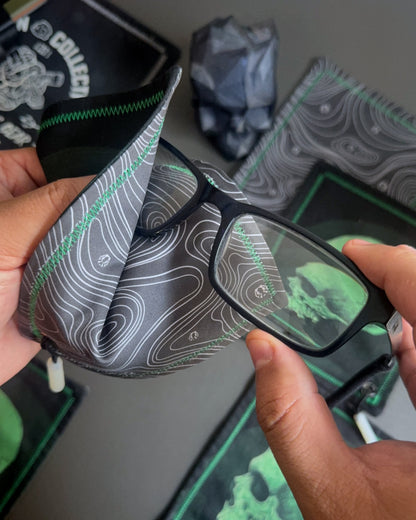 ACID SKULL HANDKERCHIEF (MINI) - EDC HANK