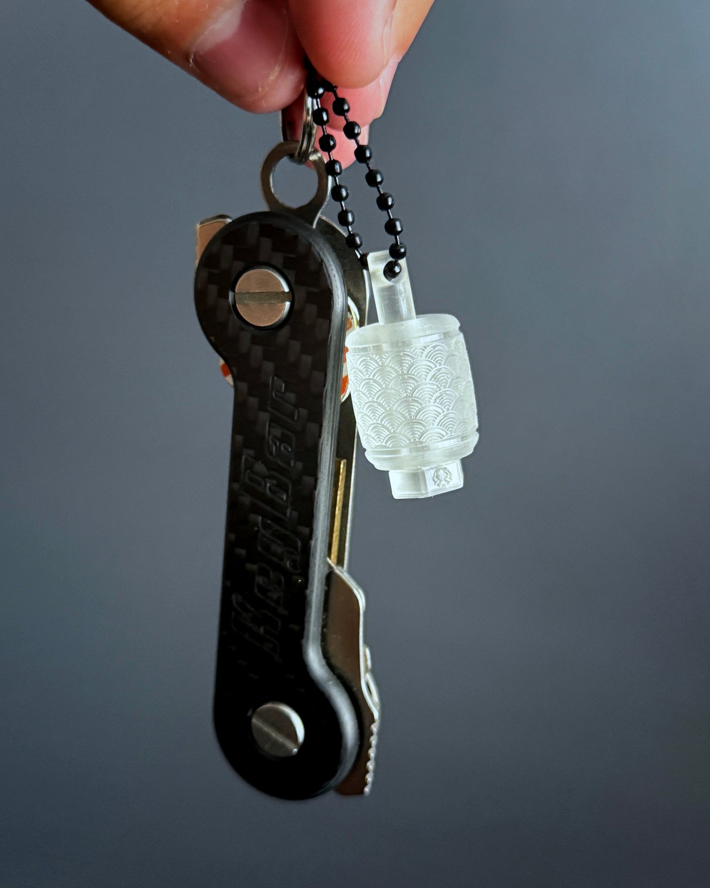 SEIGAIHA BEAD AND KEEPER LANTERN (CLEAR)