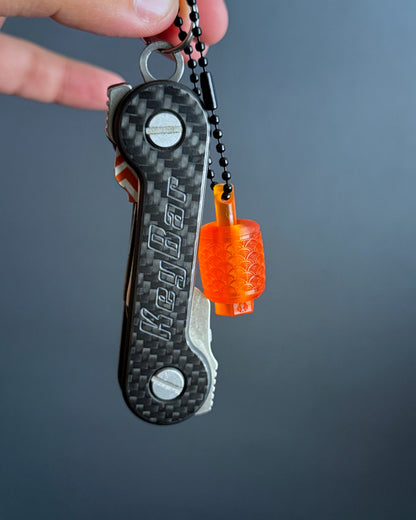 SEIGAIHA BEAD AND KEEPER LANTERN (ORANGE)