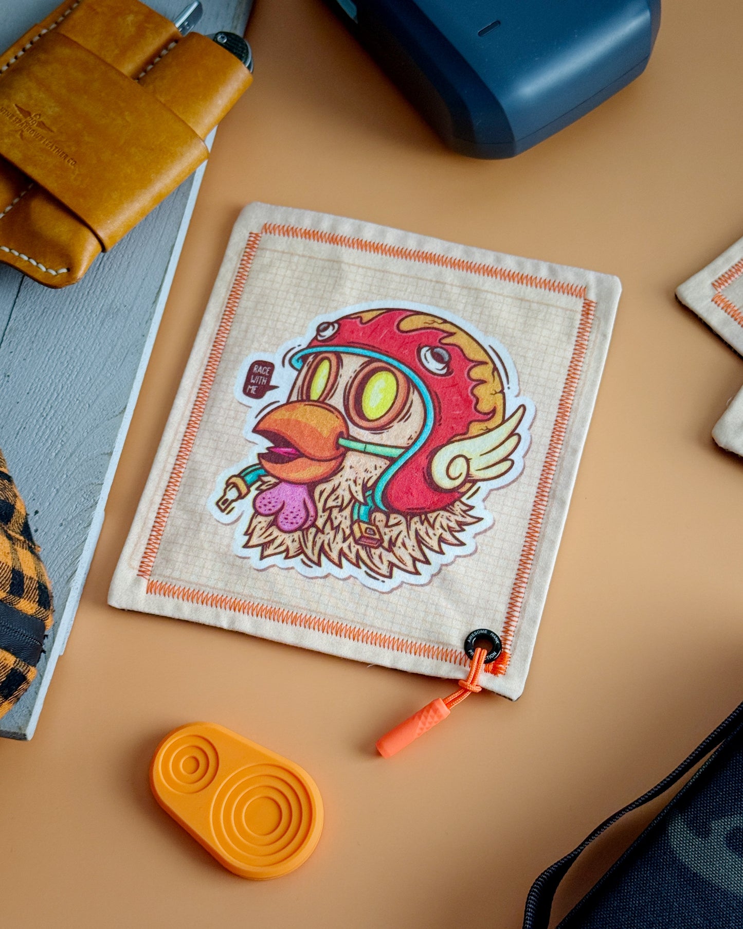 RACIN CHICKEN HANDKERCHIEF (MINI) - EDC HANK