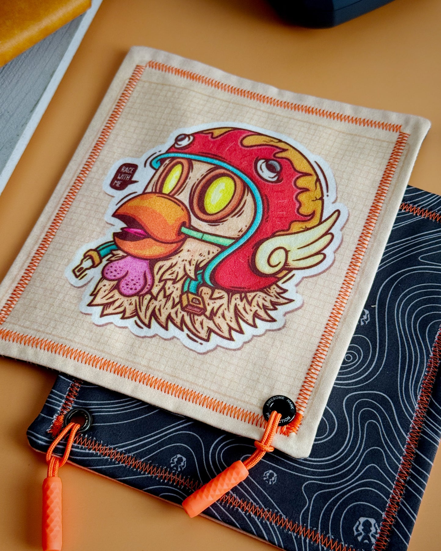RACIN CHICKEN HANDKERCHIEF (MINI) - EDC HANK