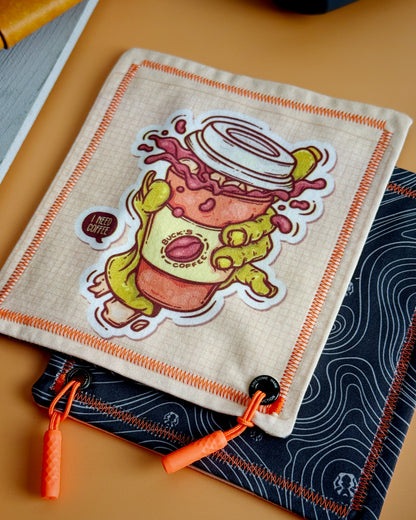 COFFEE TIME HANDKERCHIEF (MINI) - EDC HANK