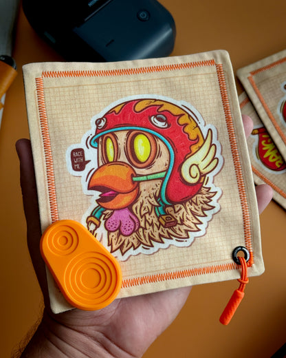 RACIN CHICKEN HANDKERCHIEF (MINI) - EDC HANK