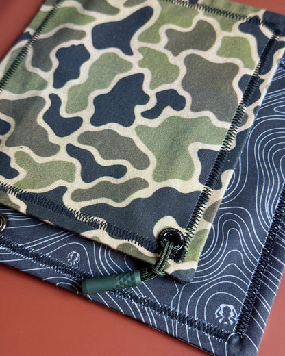 FROGSKIN CAMO HANDKERCHIEF (MINI) - EDC HANK
