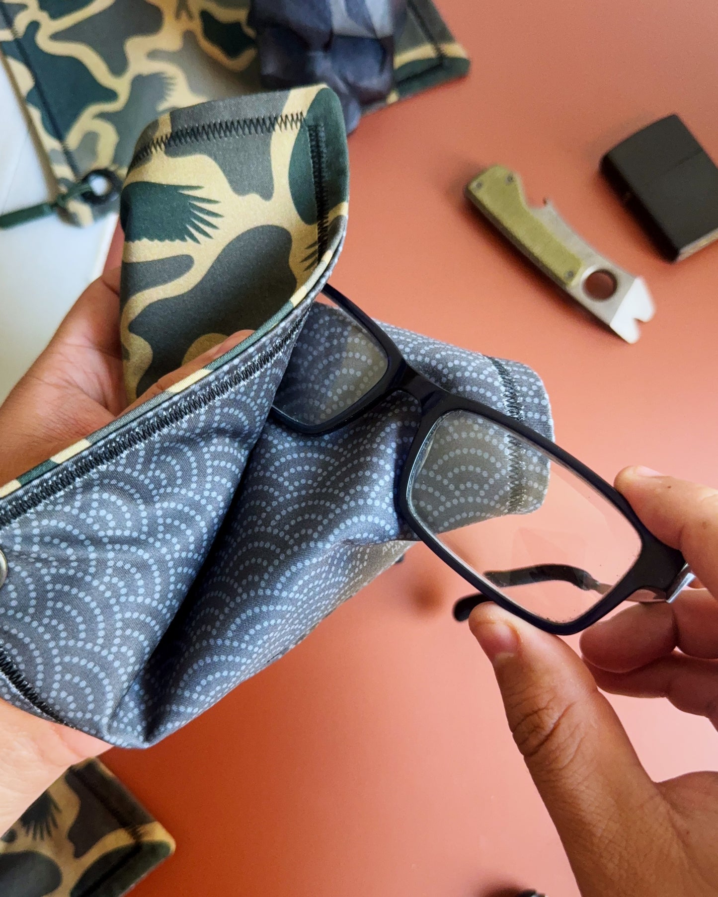 EAGLE CAMO HANDKERCHIEF (XL) - EDC HANK