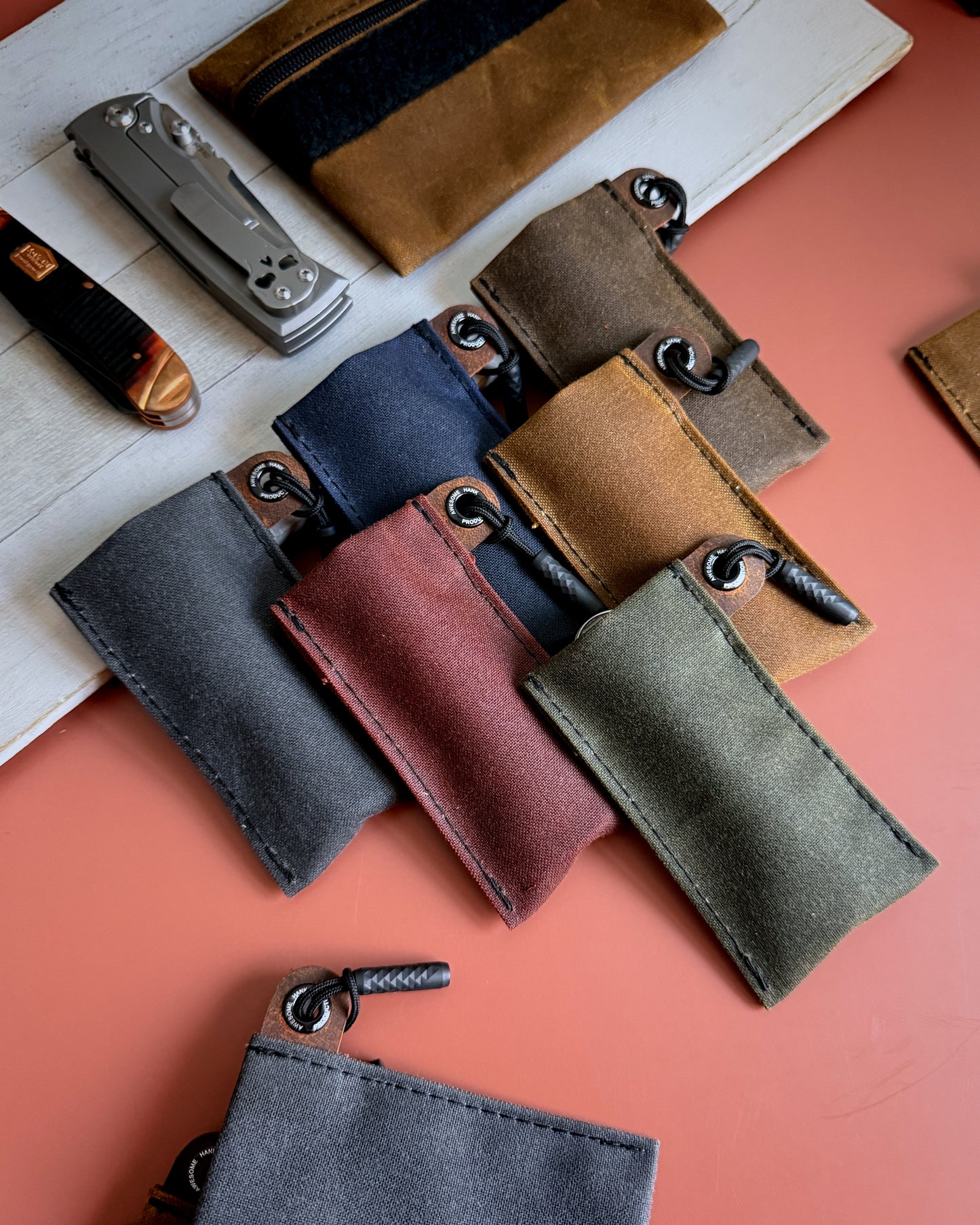 THE CUB WAXED CANVAS KNIFE JACKET- (MULTIPLE COLORS)