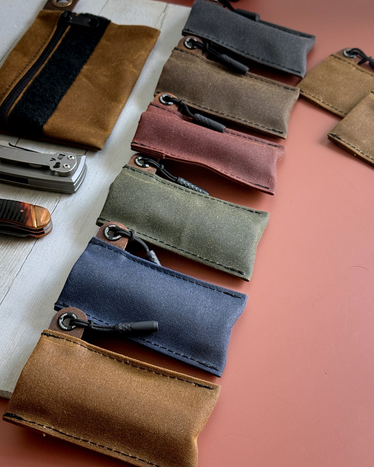 THE CUB WAXED CANVAS KNIFE JACKET- (MULTIPLE COLORS)