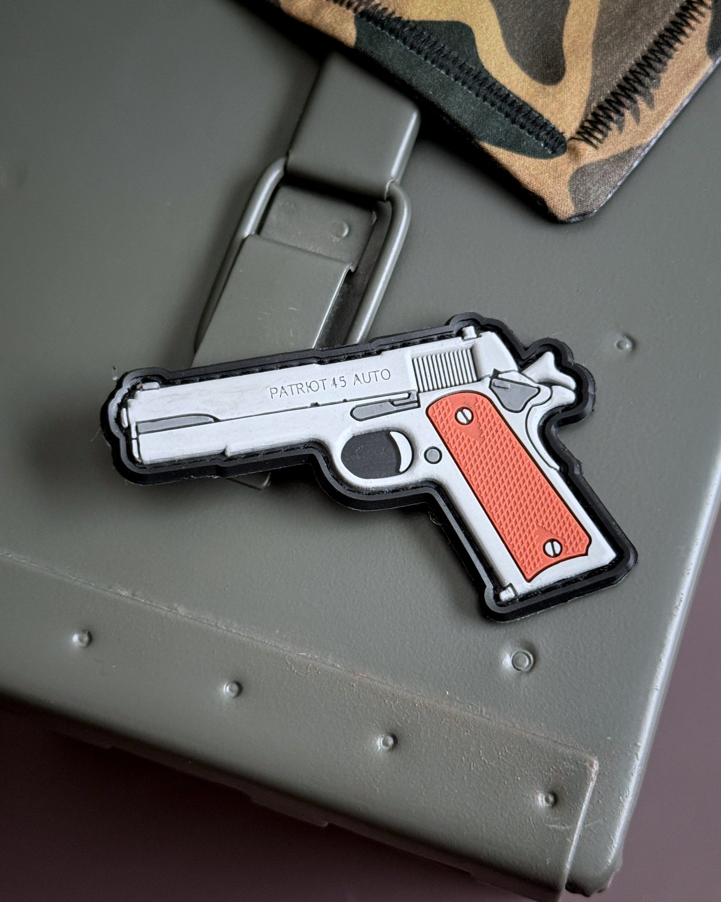 BLASTER 1911 ORANGE GRIPS RE PATCH