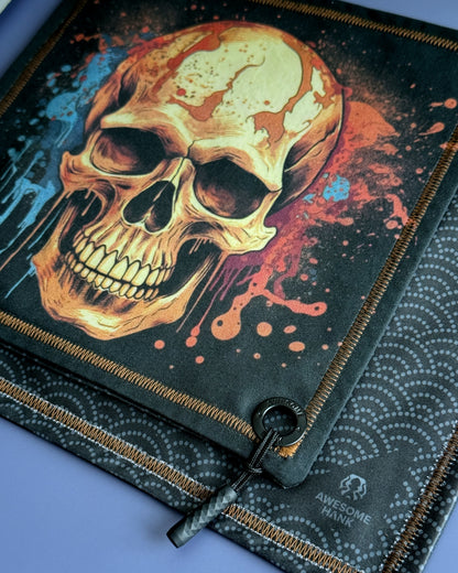 DRIP SKULL HANDKERCHIEF (XL) - EDC HANK