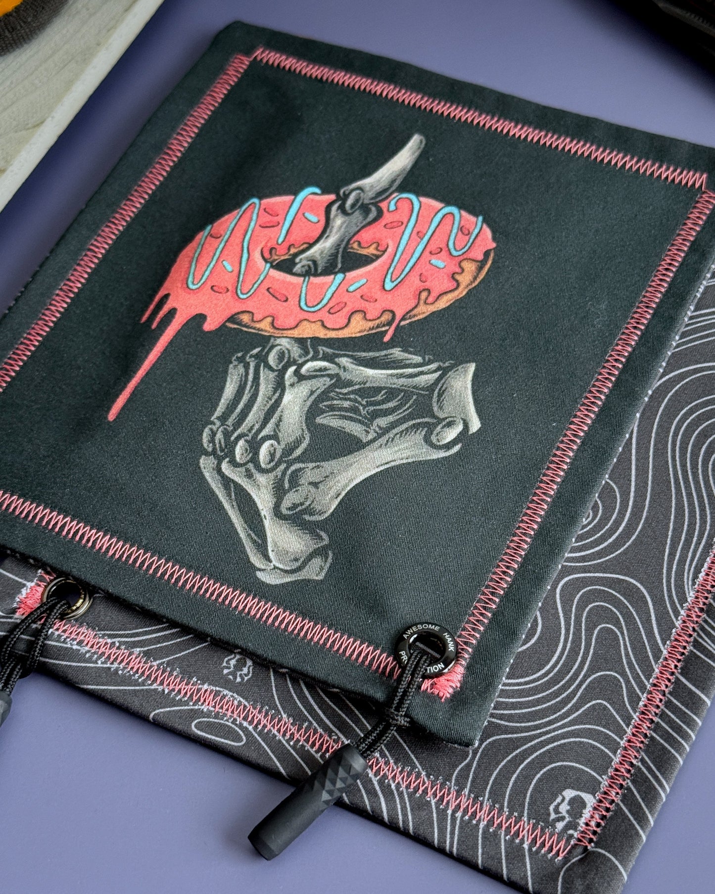 THE BIRD DONUT HANDKERCHIEF (MINI) - EDC HANK