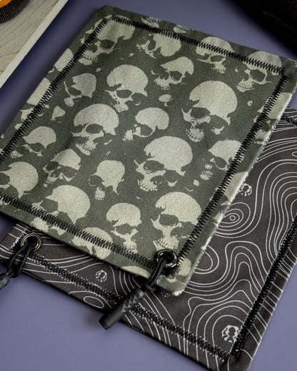 FIELD O' SKULLS HANDKERCHIEF (MINI) - EDC HANK