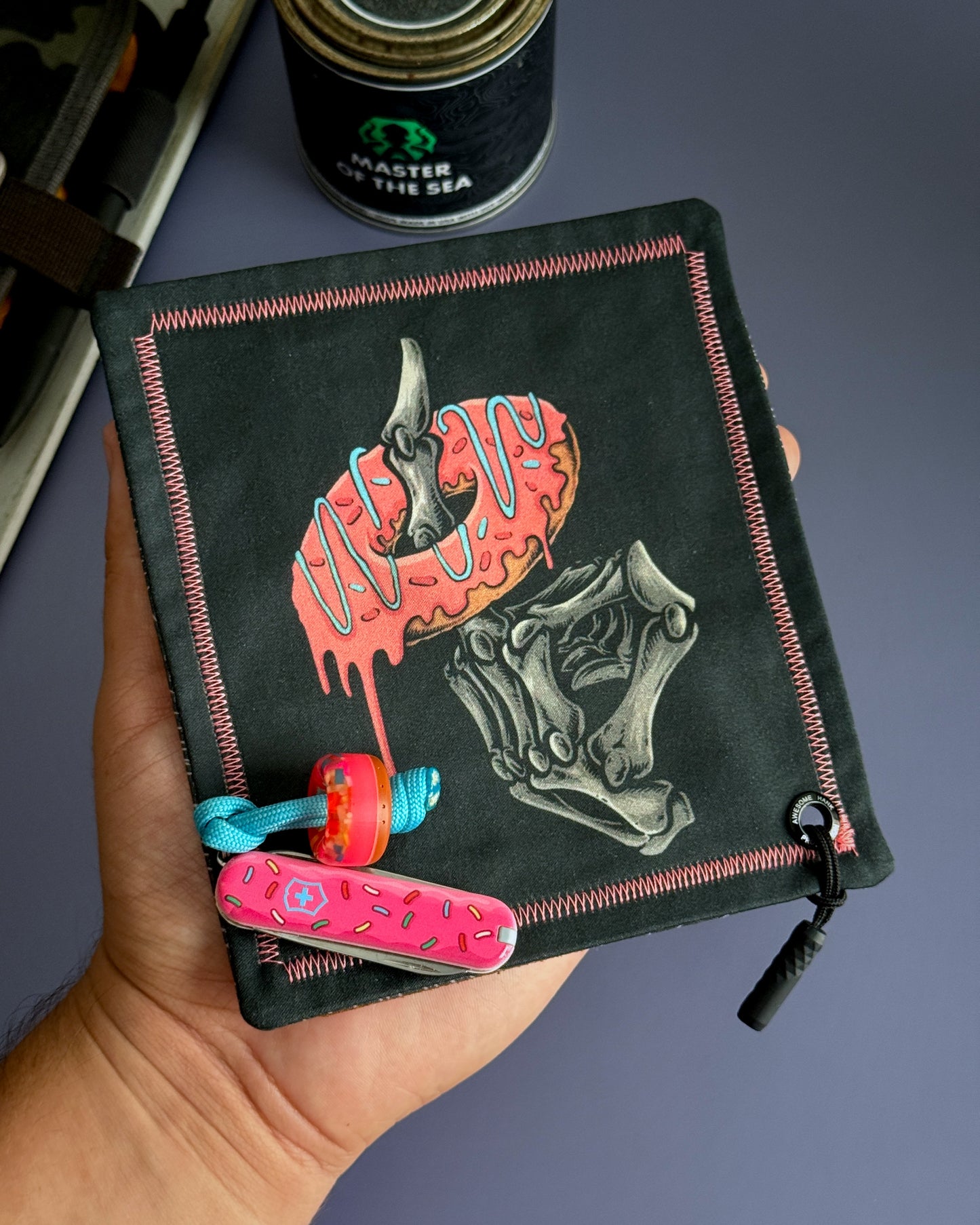 THE BIRD DONUT HANDKERCHIEF (MINI) - EDC HANK