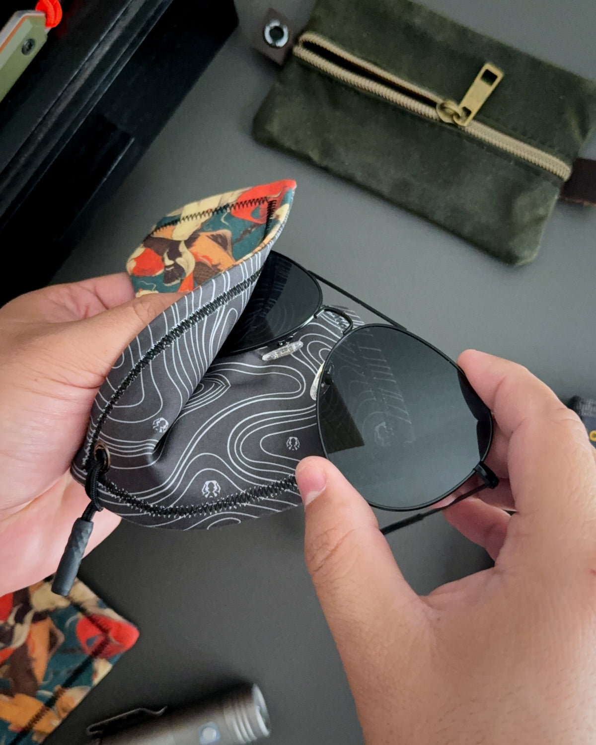 KOI HANDKERCHIEF (MINI) - EDC HANK