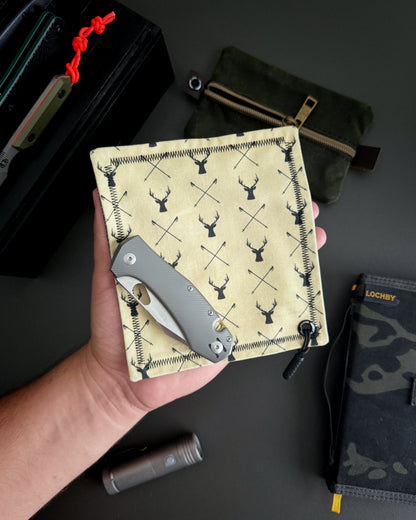 ANTLERS HANDKERCHIEF (MINI) - EDC HANK
