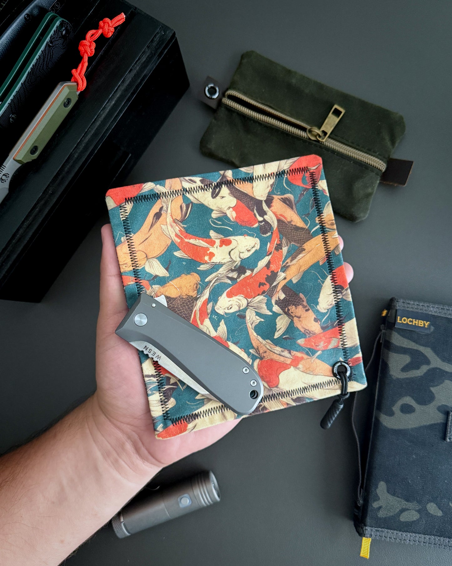 KOI HANDKERCHIEF (MINI) - EDC HANK