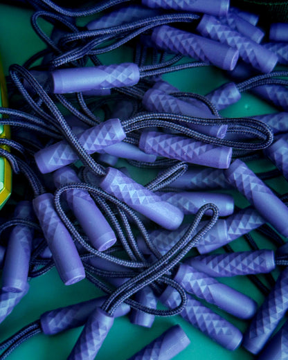 ZIPPER NUNCHUCKS 4-PACK (PURPLE)