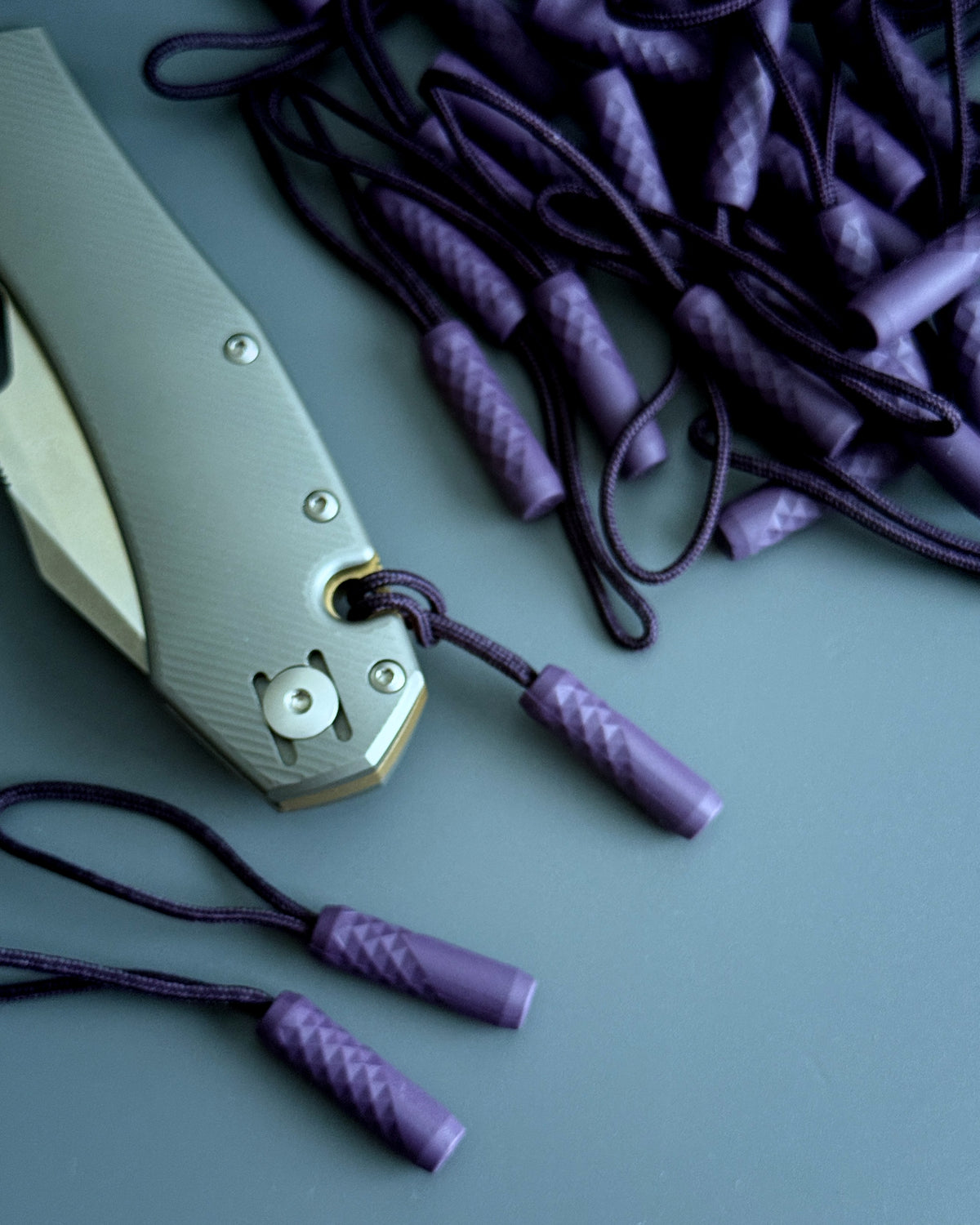 ZIPPER NUNCHUCKS 4-PACK (PURPLE)
