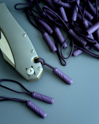 ZIPPER NUNCHUCKS 4-PACK (PURPLE)