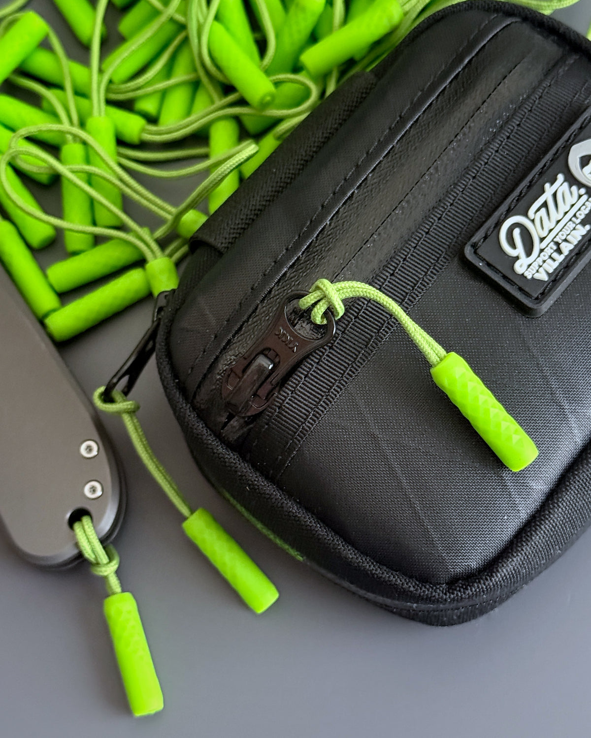 ZIPPER NUNCHUCKS 4-PACK (LIME)