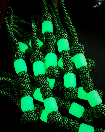 EVERFORGE GREEN-GLOW BARREL LANYARD